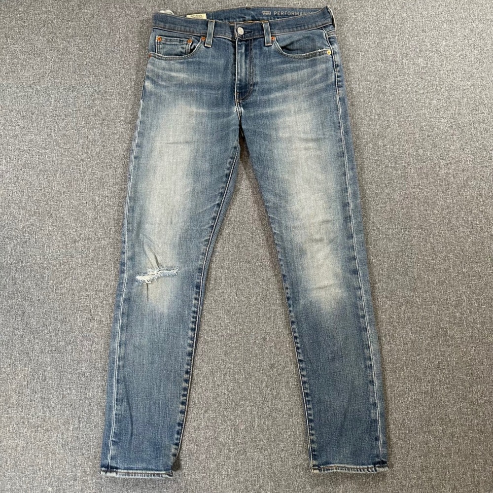 Levis 511 Slim Fit Performance Mens Jeans Blue Stretch Denim W29 L30 28833-0210